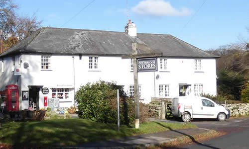 Postbridge Village Store in the parish of Dartmoor Forest